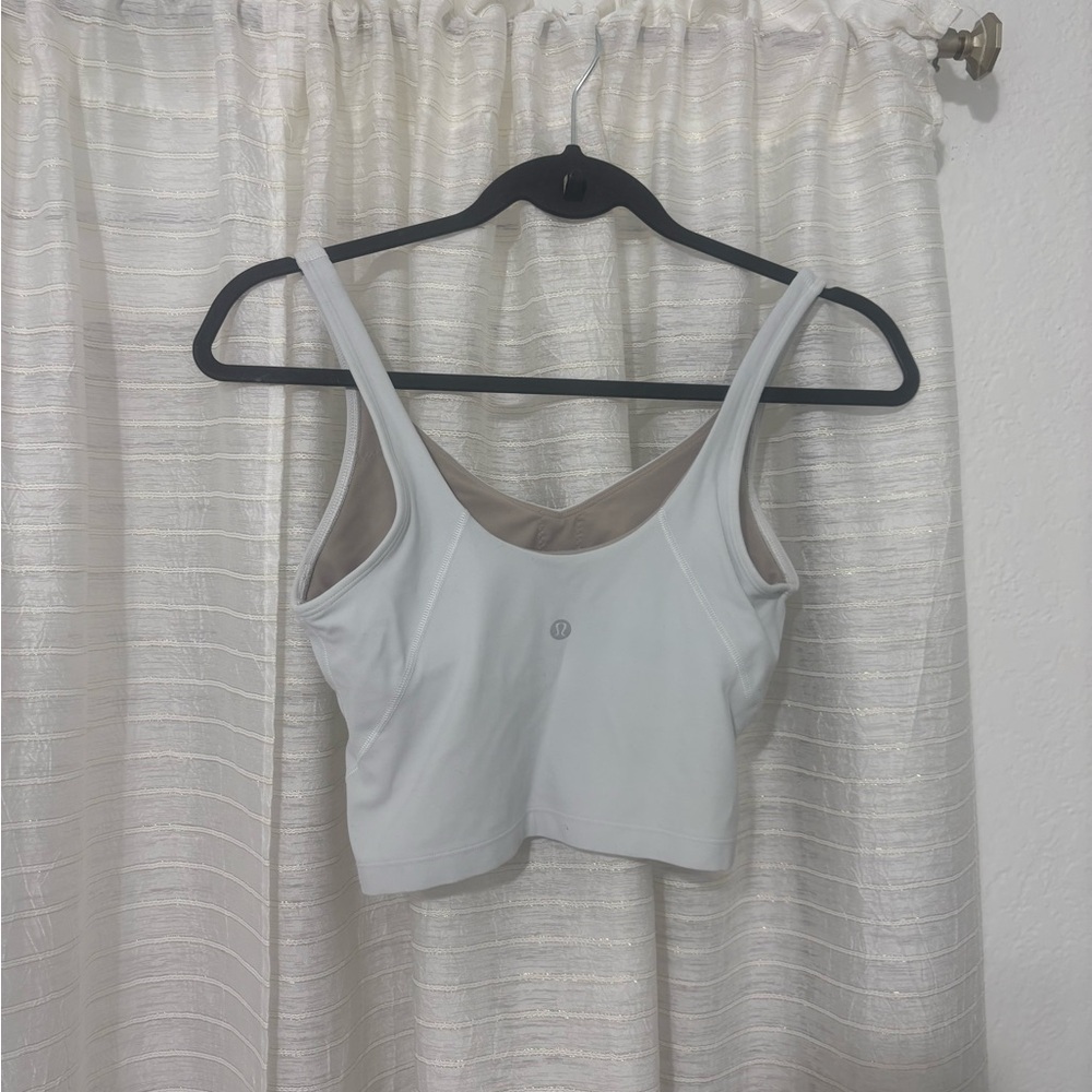 Lululemon White Align Tank Top - Picture 2 of 6